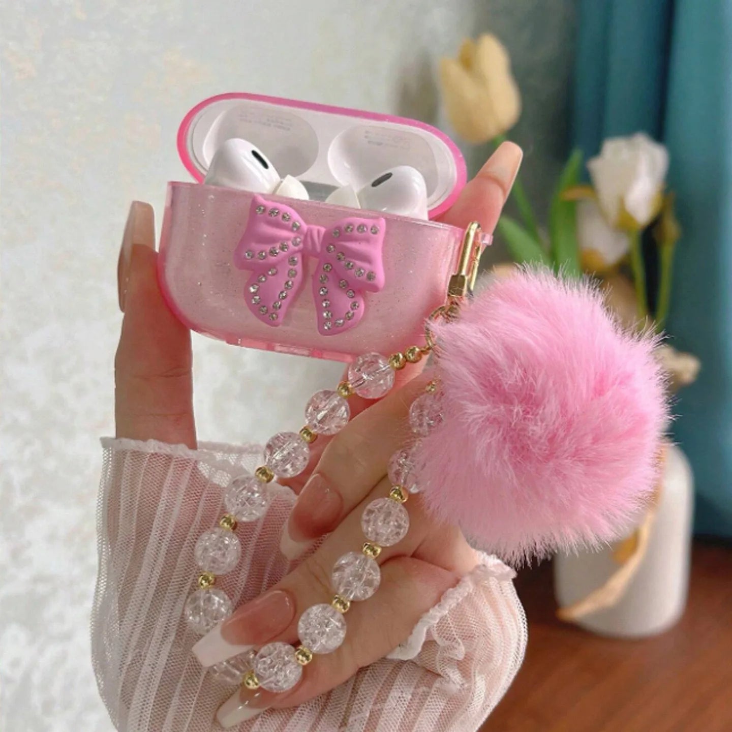 GlamBow Crystal Case